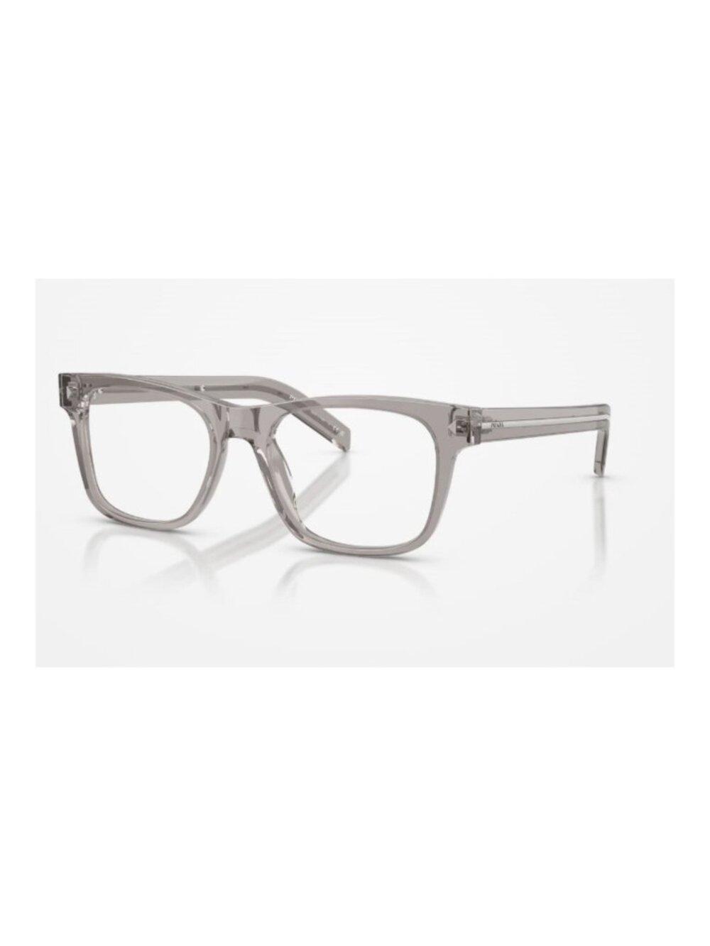 PRADA PRA13V 10J1O1 52 Hematite Demo Lens 52 mm Men's Eyeglasses Optical Frame